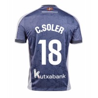 Real Sociedad Carlos Soler #18 Replika Bortatröja 2025-26 Kortärmad
